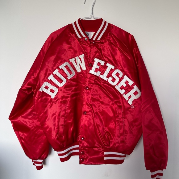 budweiser bomber jacket